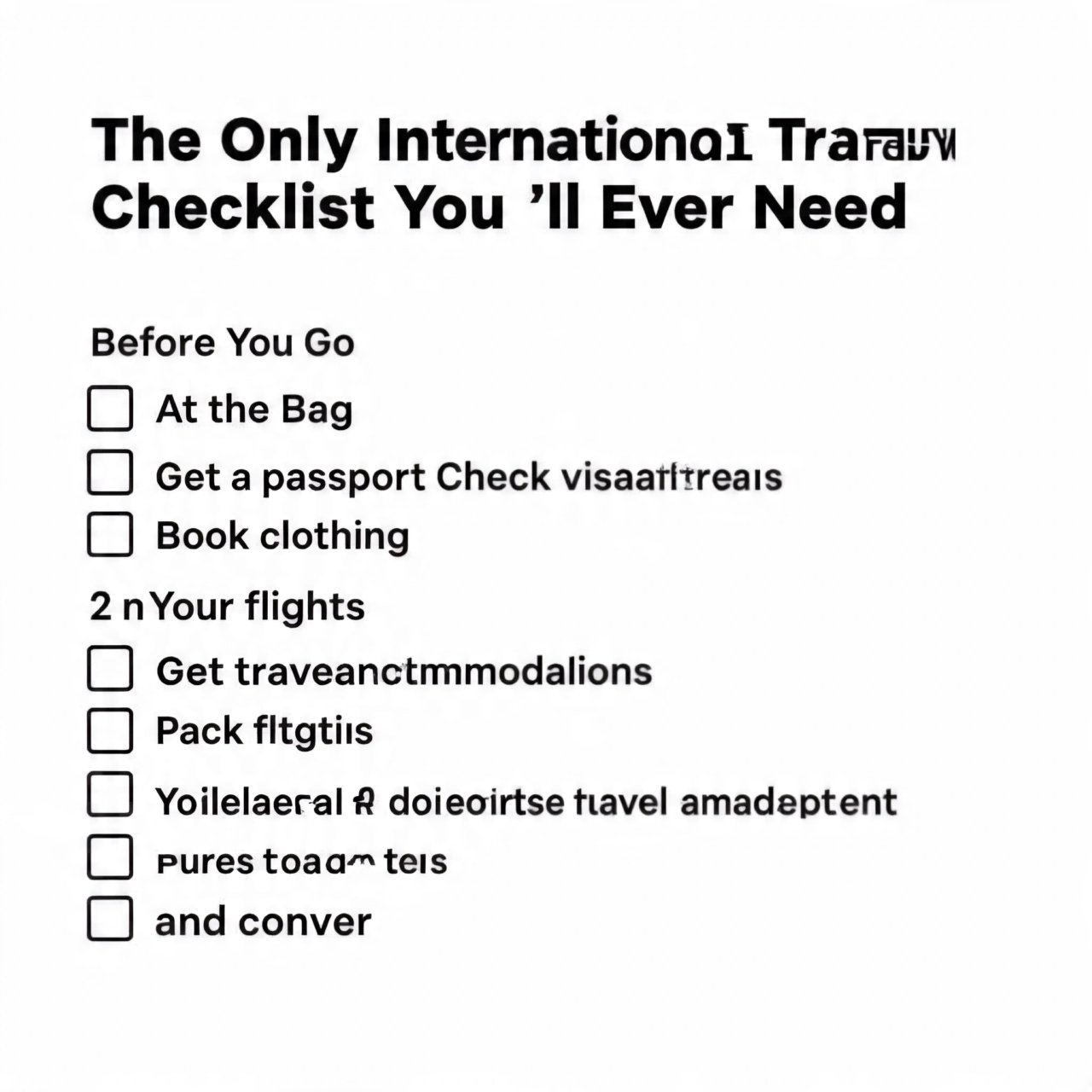 Philosophical operating system for travel